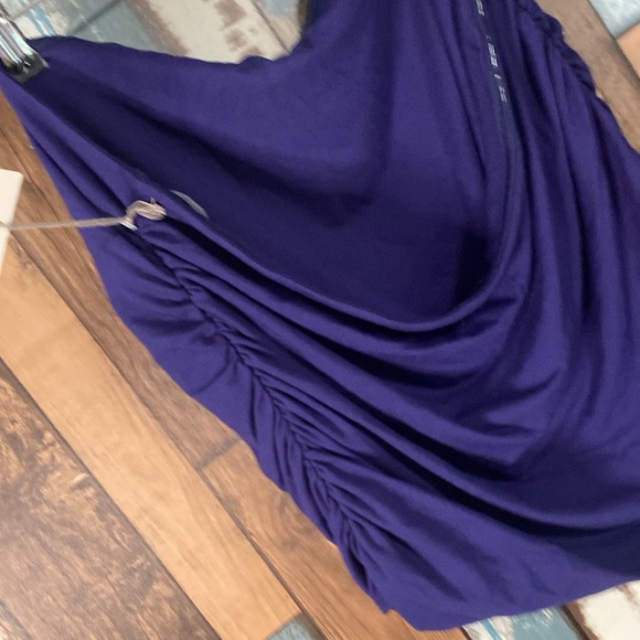 A new day navy strapless soft scrunchy side top - Picture 10 of 14